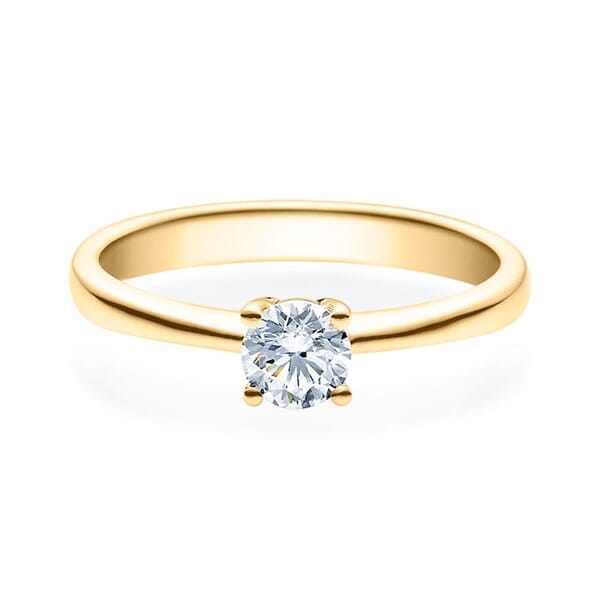 Enstens diamantring Lilya med 0,40 ct i 14kt gull. TW-Si. -18008040